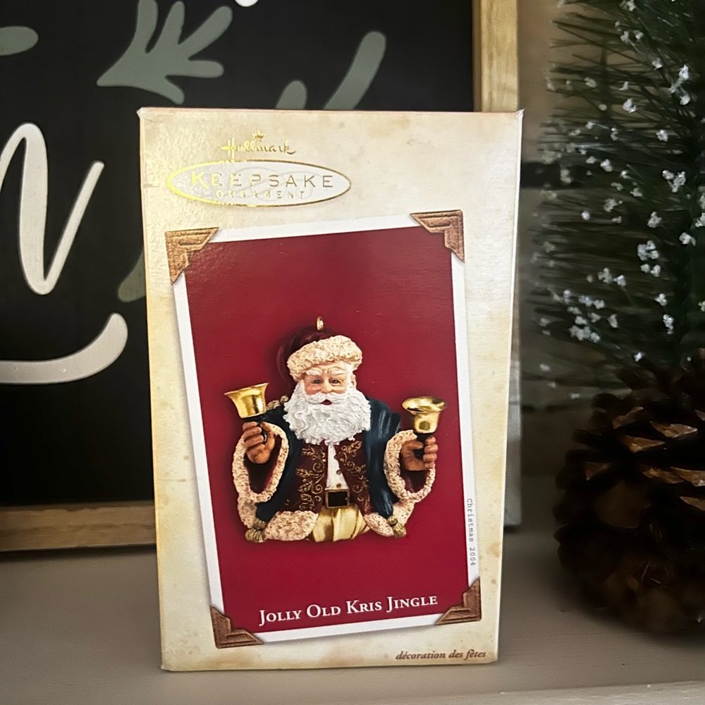 2004 Hallmark Keepsake Jolly Old Kris Jingle Ornament